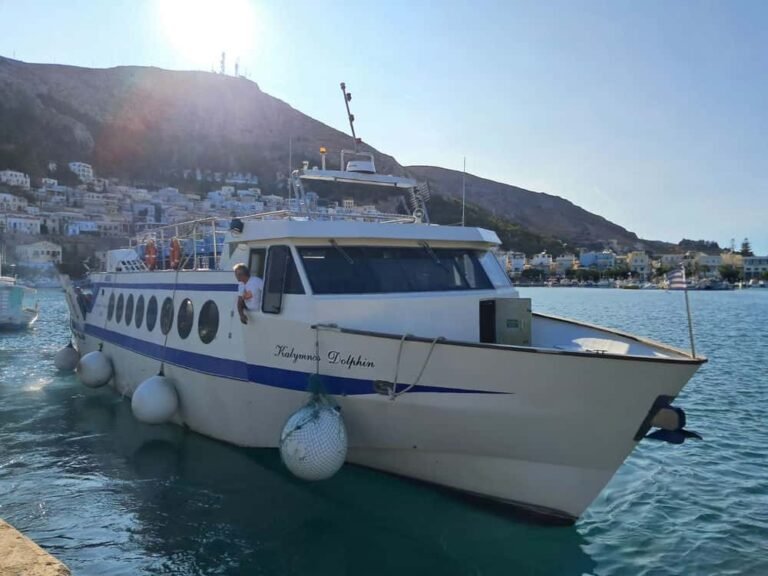 🛥️ Ξεκίνησαν τα δρομολόγια του “Κάλυμνος Ντόλφιν” στη γραμμή Κάλυμνος–Μαστιχάρι