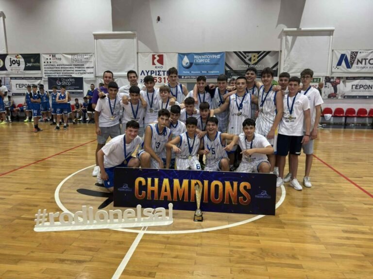 Final-4 Παμπαίδων: Στην κορυφή της Δωδεκανήσου το Ροδίων Άθλησις