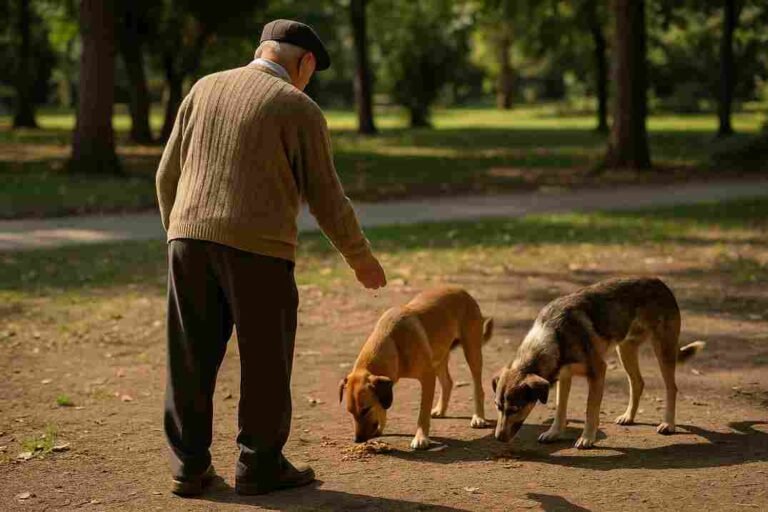 Ντροπή και Οργή στη Ρόδο: Πρόστιμο 1.300 ευρώ σε ηλικιωμένους επειδή τάιζαν αδέσποτα σκυλιά!