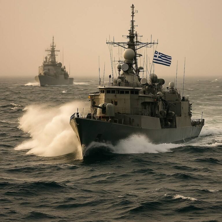 Φρεγάτες του Πολεμικού Ναυτικού στα νότια της Κρήτης για ανάσχεση των μεταναστευτικών ροών