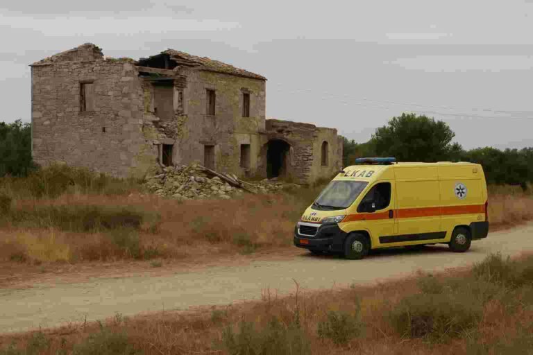 Τραγωδία στη Νάξο: 41χρονος εργάτης σκοτώθηκε σε εργασίες κατεδάφισης