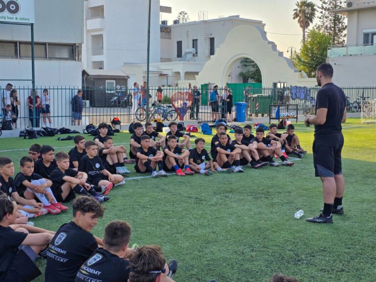 Ξεκίνησε στο παλιό γήπεδο Ανταγόρας το καμπ τεχνικής – τακτικής του ΠΑΟΚ Κω σε συνεργασία με τον ΠΑΟΚ