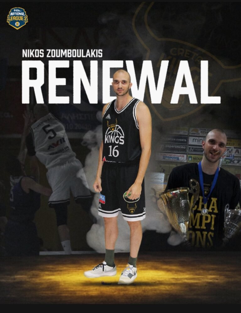 Ο «Air Zoumbou» παραμένει στον Ρέθυμνο Cretan Kings και για τη νέα σεζόν