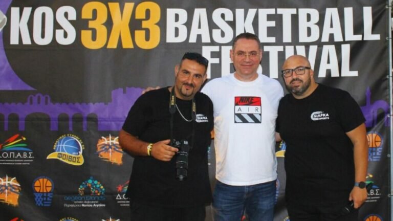Βαγγέλης Ιωάννου: «Το Kos 3X3 Βasketball Festival είναι μια οργανωμένη μπασκετική γιορτή με έντονο ανθρώπινο στοιχείο»