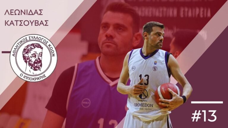 Ανανεώσε με τον Ιπποκράτη για τη National League 2 o Κατσούβας