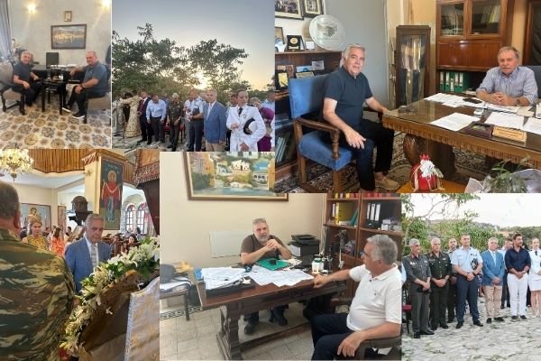 Ολοκληρώθηκε η περιοδεία του Βασίλη Α. Υψηλάντη σε Λειψούς, Λέρο και Κάλυμνο