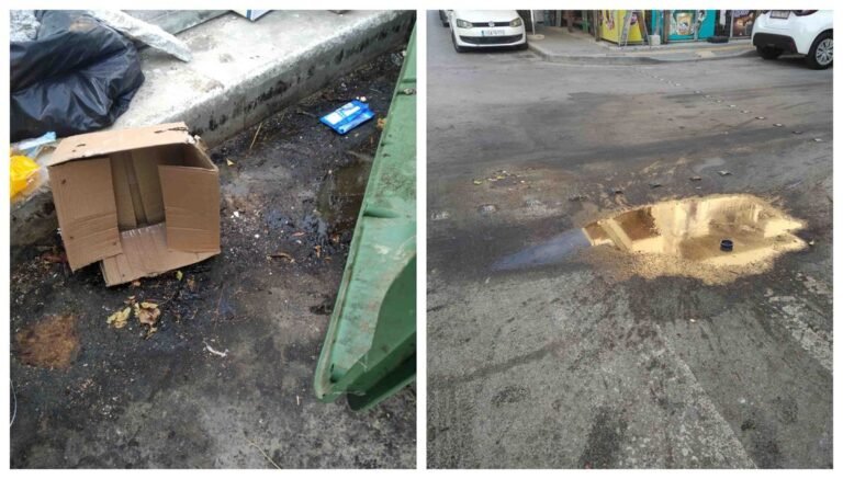 Παράπονα για την αποκομιδή απορριμμάτων στην οδό Αβέρωφ – «Βρωμάει ο τόπος», λέει κάτοικος
