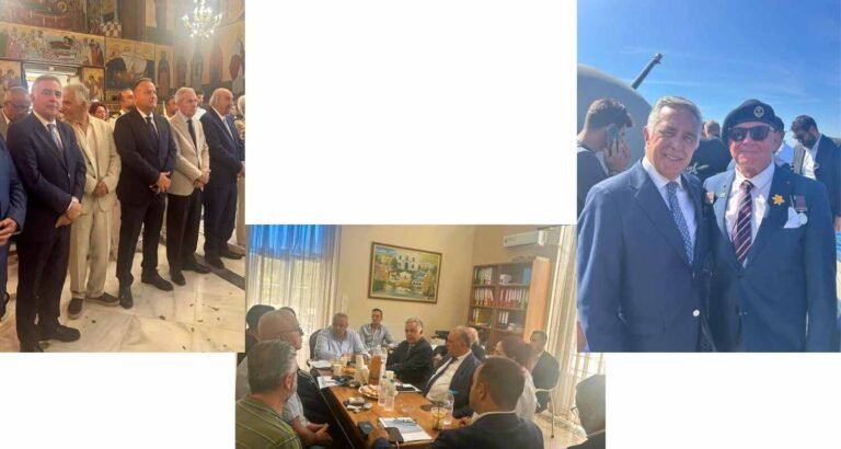 Ο Βασίλης Α. Υψηλάντης στη Λέρο για την 82 η Επέτειο της βύθισης του «Βασίλισσα Όλγα»
