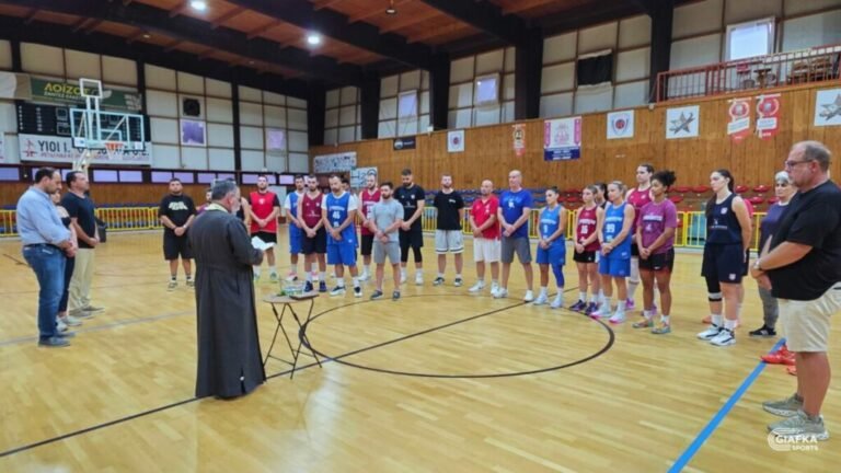 Αγιασμός για τα τμήματα μπάσκετ του Ιπποκράτη Κω στο «Δημήτρης Παππούλης»