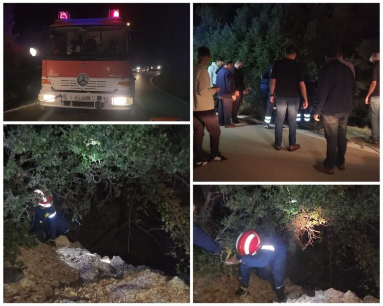 Θαύμα του Αγίου Δημητρίου στις Χαιχούτες – Έπεσε σε χαράδρα και βγήκε χωρίς γρατζουνιά