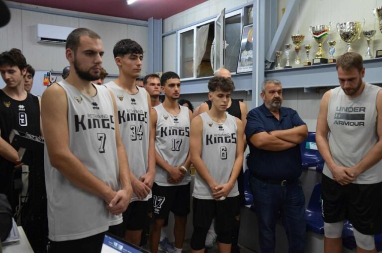 “Αγιασμός στην ομάδα του Ρέθυμνο Cretan Kings..”