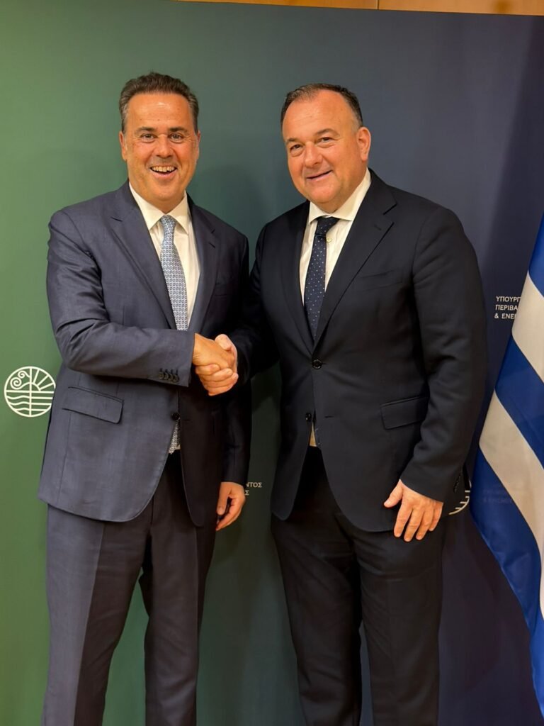 «Συνάντηση Γιάννη Παππά με τον Υπουργό ΠΕΝ για Ενέργεια,Περιβάλλον και Υποδομές στα Δωδεκάνησα»