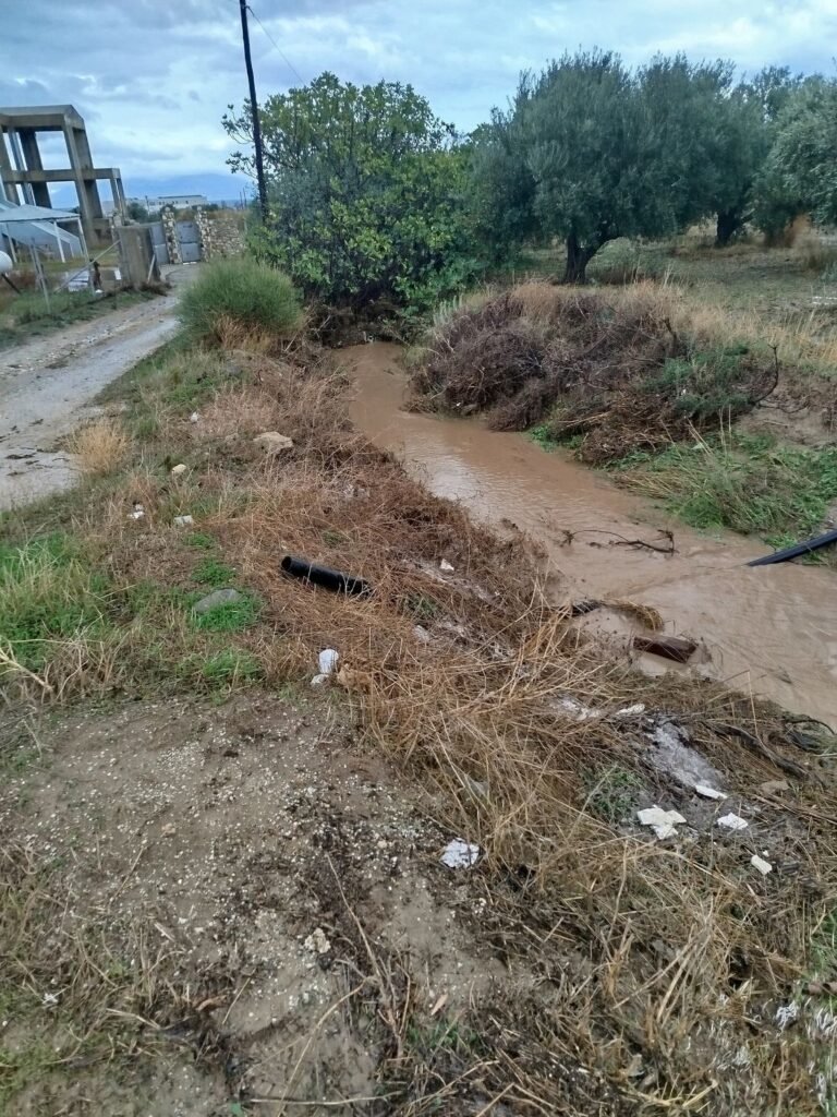 Κακοκαιρία “Byron”: Πλημμύρες και παράπονα κατοίκων στην Καρδάμαινα