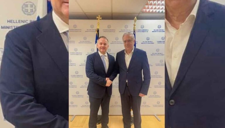 Γιάννης Παππάς: Συνάντηση εργασίας με τον Υπουργό Ανάπτυξης κ. Τάκη Θεοδωρικάκο για θέματα της Δωδεκανήσου.