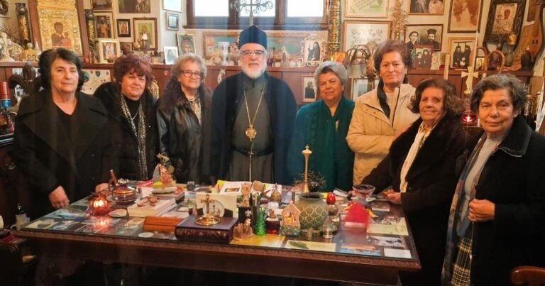 Τα κάλαντα των Θεοφανείων έψαλλε η Αγαθοεργός Αδελφότητα «Άγιος Ιωάννης ο Ναύκληρος» στον Μητροπολίτη Κώου & Νισύρου