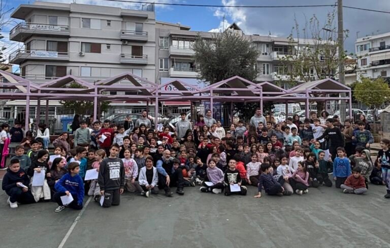 “Το Ρέθυμνο Cretan Kings…στο 1ο Νηπιαγωγείο και το 2ο Δημοτικό Σχολείο Ρεθύμνου.”