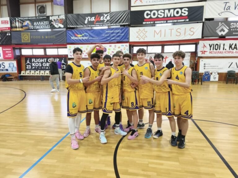Δεύτερη νίκη για τον Φοίβο Κω στο εφηβικό με 62-45 επί του Ηρακλή 2000