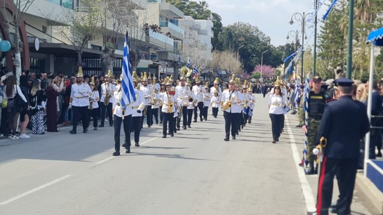 Η Παρέλαση στην Κω για την 25η Μαρτίου 2026 – Δείτε την Εδώ