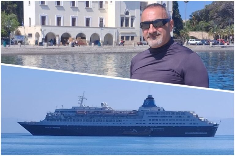 Κως: Το Κρουαζιερόπλοιο «Blue Sapphire» στο Λιμάνι με 300 Επιβάτες