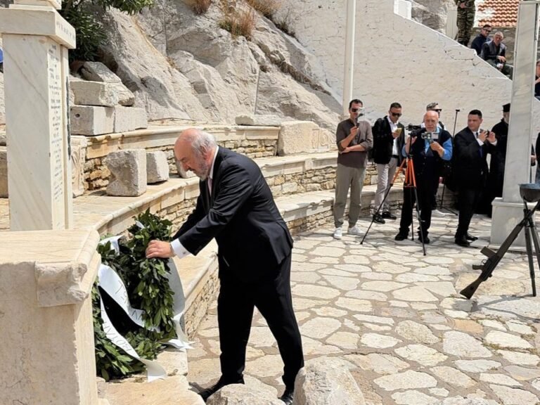 Γιώργος Νικητιάδης: Στη Σύμη για την 81η Επέτειο της 8ης Μαΐου 1945