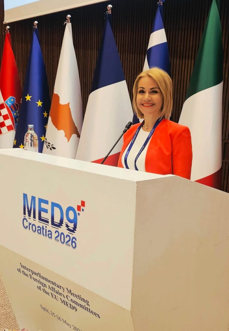 Μίκα Ιατρίδη: Εκπροσώπησε τη Βουλή στη συνάντηση των χωρών του ευρωπαϊκού Νότου στην Κροατία