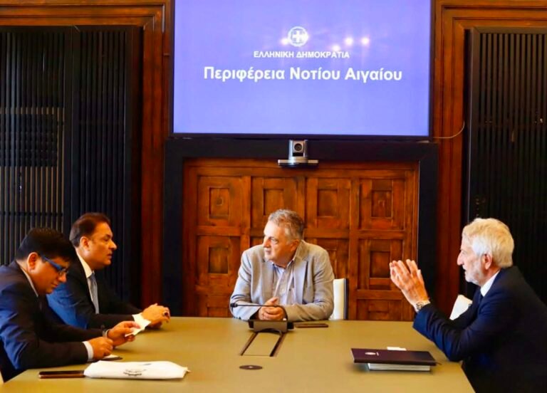 Επίσκεψη του Πρέσβη του Πακιστάν στην Περιφέρεια Νοτίου Αιγαίου: Οι Καλάς και οι εμπορικές σχέσεις