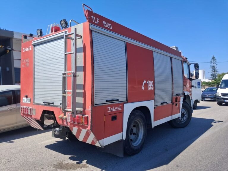 Κως: Εργατικό ατύχημα με εγκλωβισμό εργαζομένου σε φορτηγό – Άμεση επέμβαση της Πυροσβεστικής
