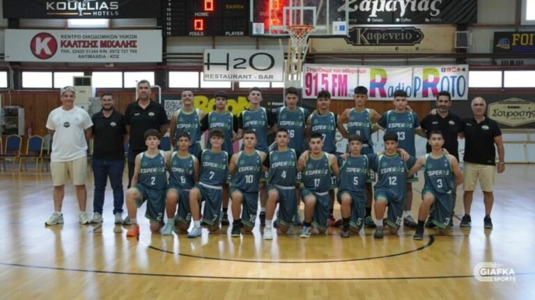 Final Four Παμπαίδων: Ο Έσπερος Κω λύγισε τον Κολοσσό (76-68) και πέταξε στον τελικό