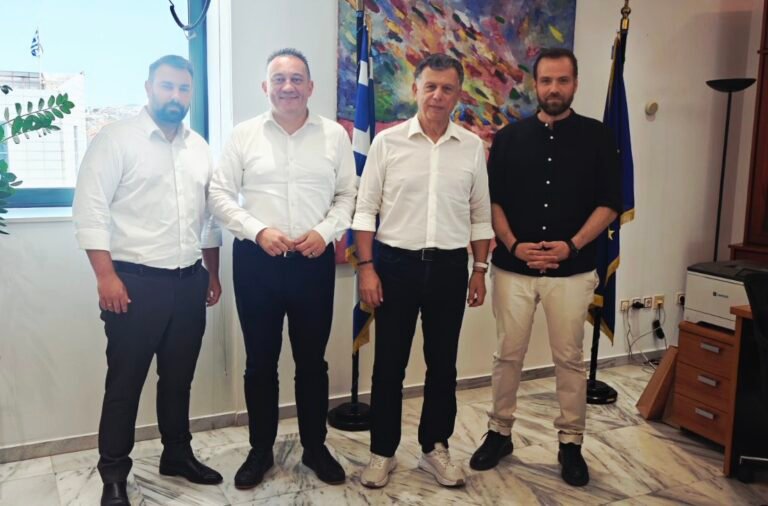 Κως: Συνάντηση Θεοδόση Νικηταρά με τον Υφυπουργό Παιδείας Κώστα Βλάση για τη σχολική στέγη