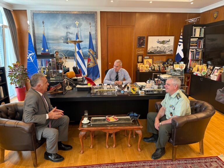 Βασίλης Α. Υψηλάντης: Συνάντηση με τον ΥΦΕΘΑ Θανάση Δαβάκη για τα τεχνικά έργα στα Δωδεκάνησα