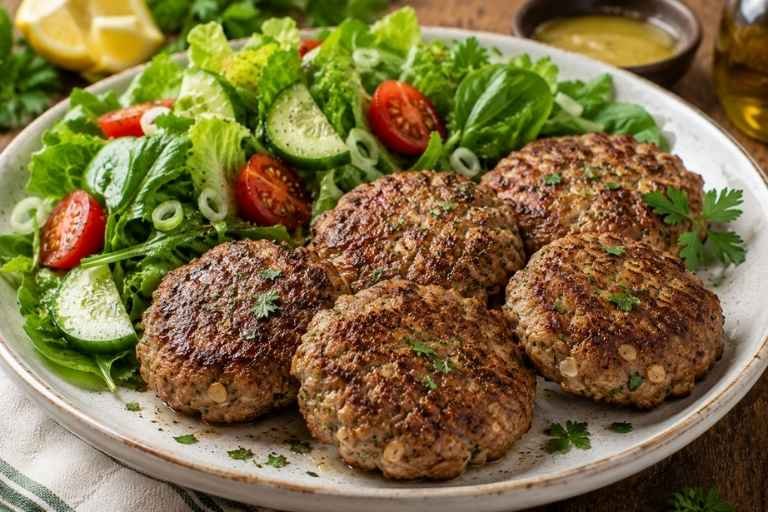 Μπιφτέκια Μοσχαρίσια με Βρώμη: Η Απόλυτη Fitness Επιλογή για Ενέργεια και Γεύση