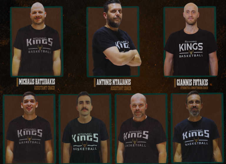 Ρέθυμνο Cretan Kings: Με «πυξίδα» τη σταθερότητα στη National League 2 – Το νέο προπονητικό staff