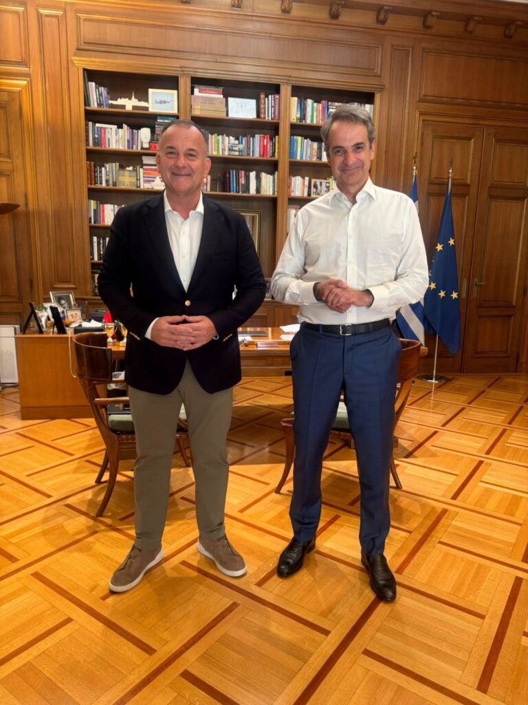 Γιάννης Παππάς: Συνάντηση με Μητσοτάκη για τον μειωμένο ΦΠΑ στη Ρόδο και τις υποδομές στα Δωδεκάνησα